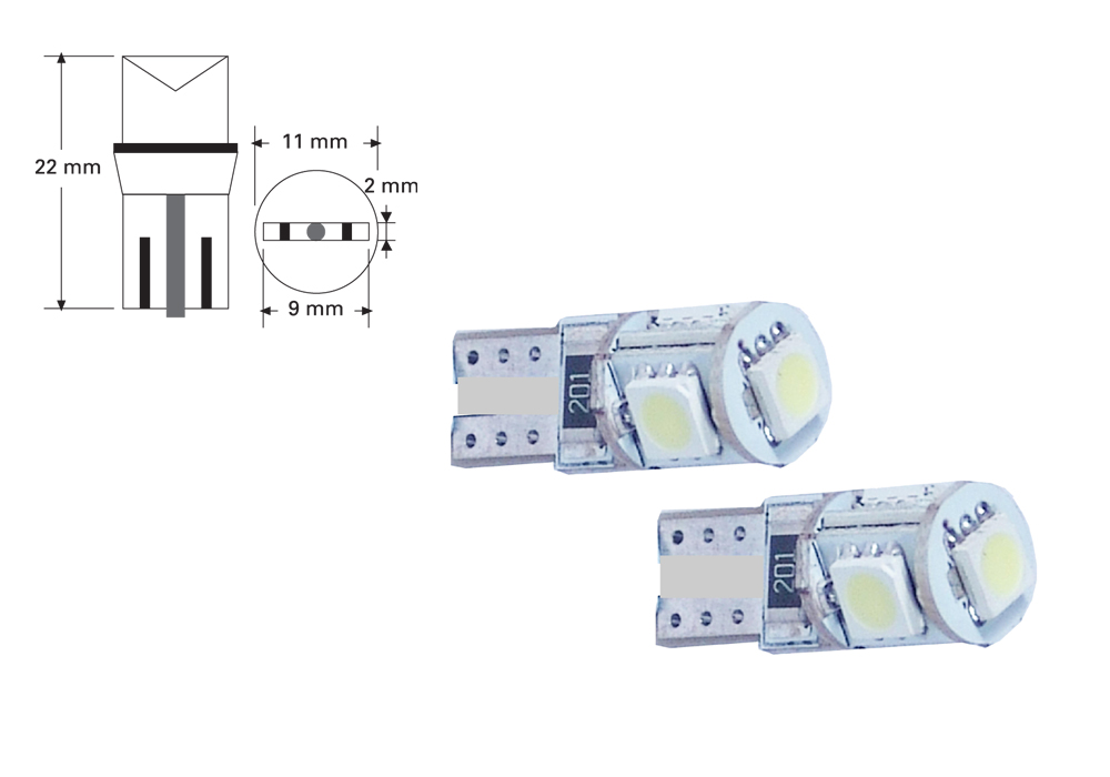 Acceder a la pieza LAMPARAS LED TABLERO-POS.12V(BLIS 2 UDS.)