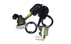 Acceder a la pieza Juego 2 bombines de cerradura con llaves