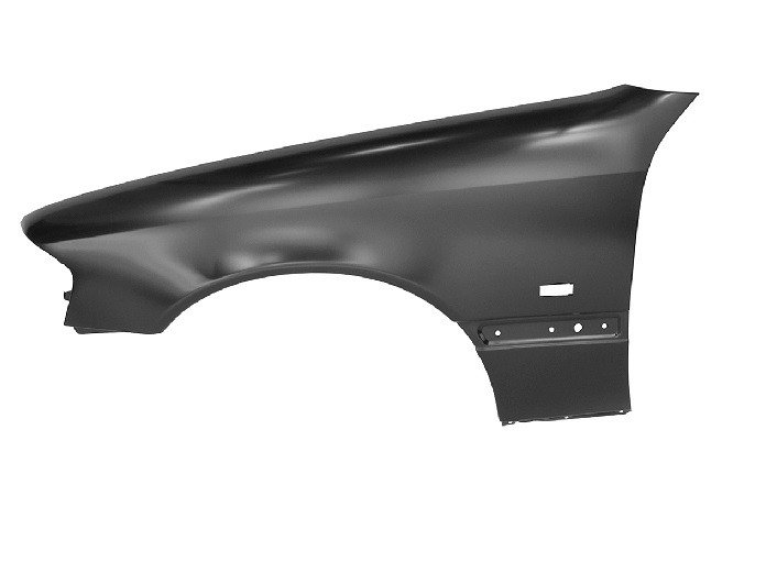 Acceder a la pieza Aleta delantera izquierda con agujero