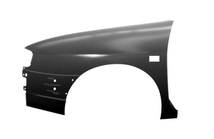 Acceder a la pieza Aleta delantera izquierda [Piloto rectangular]