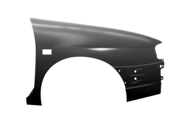 Acceder a la pieza Aleta delantera derecha [Piloto rectangular]