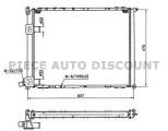 Radiador/Condensador RENAULT Safrane