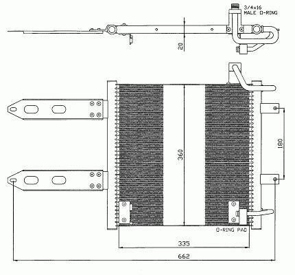 Acceder a la pieza Condensador de climatización gasolina