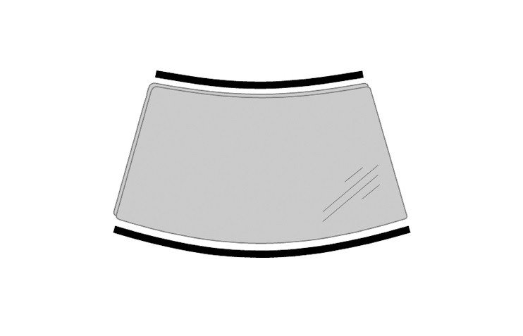 Acceder a la pieza Juego embellecedores parabrisas