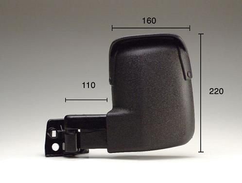 Acceder a la pieza Retrovisor izquierdo manual [Corto]