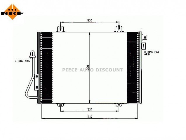 Acceder a la pieza Condensador de climatización Acceder a la pieza Condensador de climatización