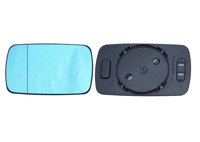 Cristal azul + soporte retrovisor reversible, asférico