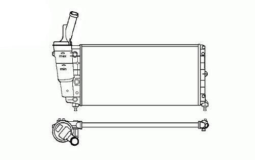 Acceder a la pieza Radiador agua