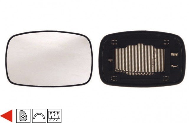 Acceder a la pieza Cristal + soporte Retrovisor izquierdo térmico