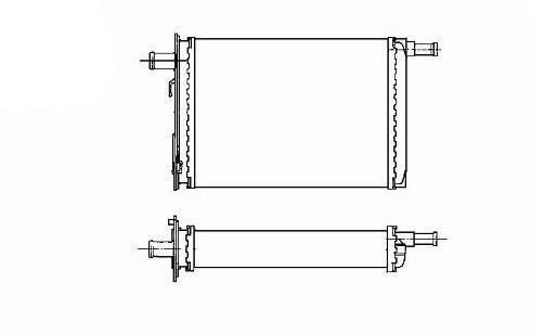 Acceder a la pieza Radiador de calefacción