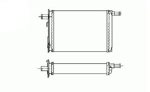 Acceder a la pieza Radiador de calefacción