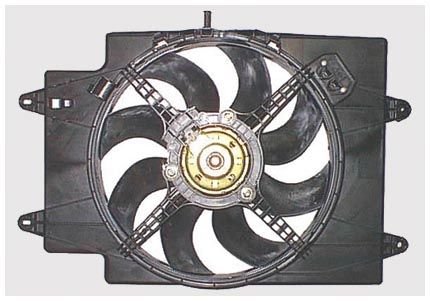 Grupo moto-ventilador 1,9L JTD - 2,0L16v & JTS ALFA ROMEO 147  pour ALFA ROMEO 147 Grupo moto-ventilador 1,9L JTD - 2,0L16v & JTS ALFA ROMEO 147  pour ALFA ROMEO 147