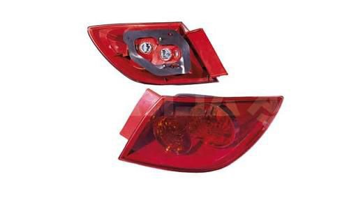 Acceder a la pieza Piloto trasero derecho 5ptas [Rojo]