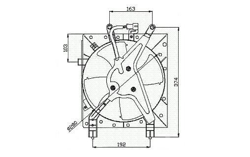 Acceder a la pieza Grupo moto-ventilador 290mm