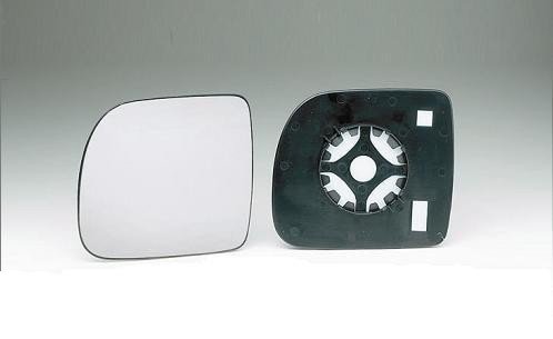 Cristal + soporte retrovisor izquierdo ->01