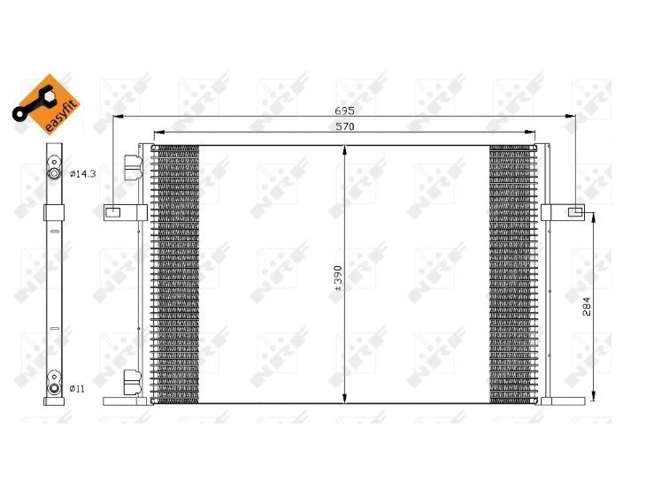 Acceder a la pieza Radiador 2.2L TD - clim.