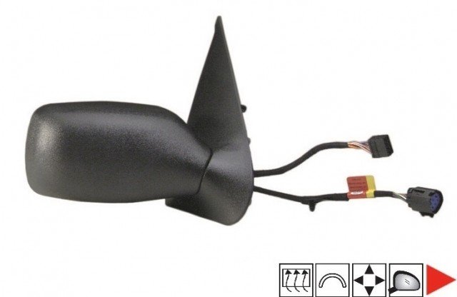 Acceder a la pieza Retrovisor derecho eléctrico, térmico