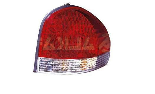 Acceder a la pieza Piloto trasero derecho rojo - blanco