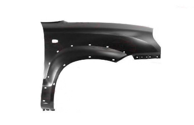 Acceder a la pieza Aleta delantera derecha + agujeros