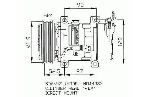 Compresor de climatización CITROEN BERLINGO  pour CITROEN BERLINGO Compresor de climatización CITROEN BERLINGO  pour CITROEN BERLINGO