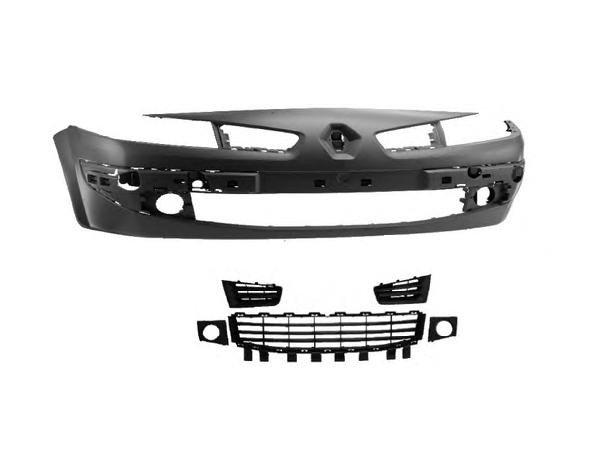Parachoques delantero imprimado + rejillas negras RENAULT MEGANE  pour RENAULT MEGANE Parachoques delantero imprimado + rejillas negras RENAULT MEGANE  pour RENAULT MEGANE