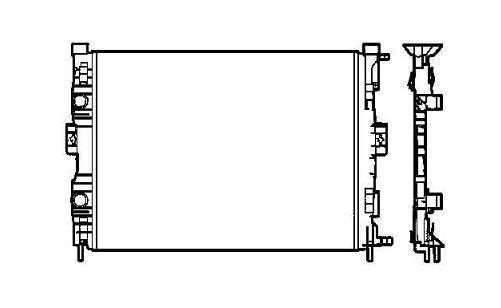 Acceder a la pieza Radiador 1.4L - 1.6L