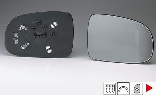 Acceder a la pieza Cristal + soporte retrovisor derecho térmico