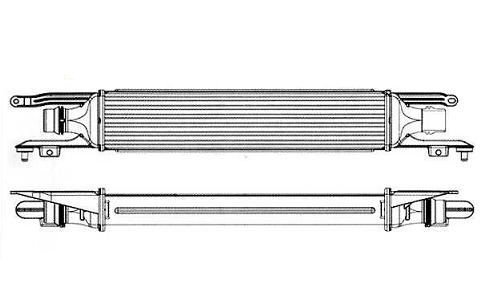 Acceder a la pieza Refrigerador de aire sobrealimentación 1.3L CDTI