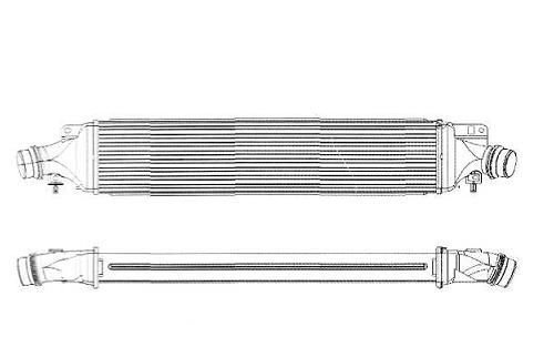 Acceder a la pieza Refrigerador de aire sobrealimentación 1.7L CDTI