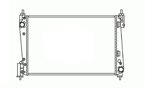 Acceder a la pieza Radiador 1.3L CDTI