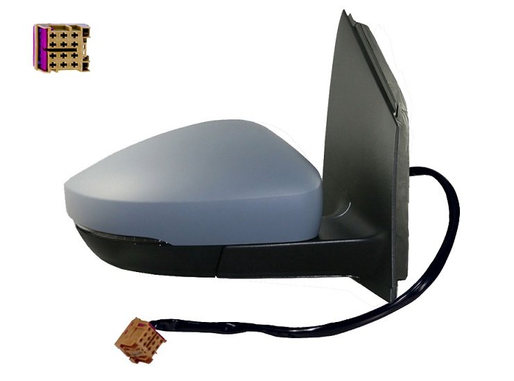 Retrovisor derecho eléctrico, térmico, imprimado + piloto cuadrado VOLKSWAGEN POLO  pour VOLKSWAGEN POLO  Retrovisor derecho eléctrico, térmico, imprimado + piloto cuadrado VOLKSWAGEN POLO  pour VOLKSWAGEN POLO