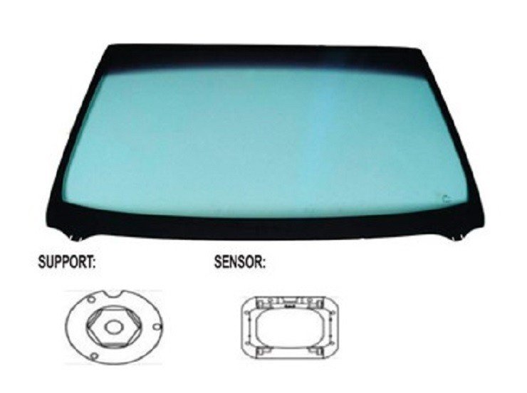 Acceder a la pieza Parabrisas verde + sensor + térmico