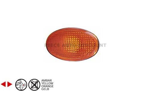 Acceder a la pieza Tulipa lateral ámbar [oval] 94->