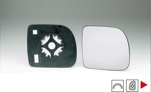 Acceder a la pieza Cristal + soporte retrovisor derecho 94->