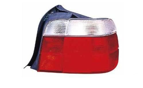 Acceder a la pieza Piloto trasero derecho Rojo - Blanco [Compact]