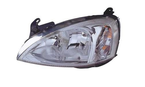 Faro izquierdo H7+H7 piloto estriado ambar AL OPEL COMBO  pour OPEL COMBO Faro izquierdo H7+H7 piloto estriado ambar AL OPEL COMBO  pour OPEL COMBO