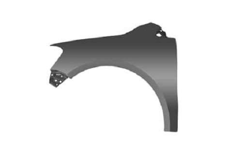 Acceder a la pieza Aleta delantera izquierda