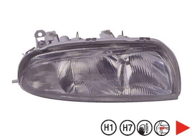 Acceder a la pieza Faro derecho H7 + H1