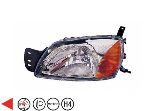 Acceder a la pieza Faro izquierdo H4