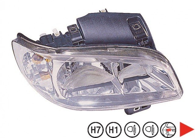 Acceder a la pieza Faro derecho H1+H7 Acceder a la pieza Faro derecho H1+H7