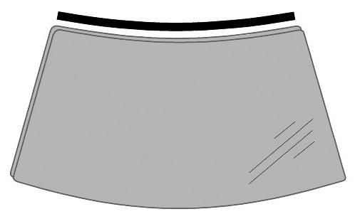 Acceder a la pieza Moldura superior parabrisas