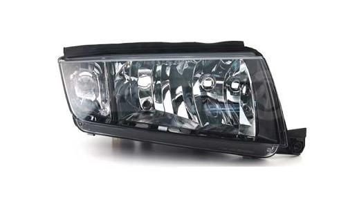 Faro derecho H7+H3 [Negro]