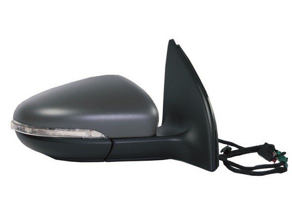 Retrovisor derecho eléctrico, térmico, imprimado + intermitente VOLKSWAGEN GOLF Completo, con carcasa para pintar del color del vehículo, cristal convexo e intermitente. Ajuste interior eléctrico, térmico, abatible manualmente con conector: 6 pins. Except pour VOLKSWAGEN GOLF Retrovisor derecho eléctrico, térmico, imprimado + intermitente VOLKSWAGEN GOLF Completo, con carcasa para pintar del color del vehículo, cristal convexo e intermitente. Ajuste interior eléctrico, térmico, abatible manualmente con conector: 6 pins. Except pour VOLKSWAGEN GOLF