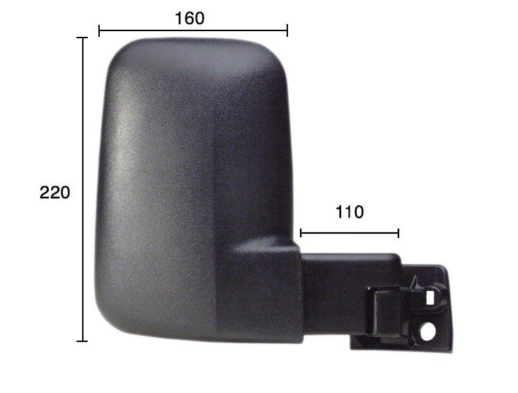 Acceder a la pieza Retrovisor derecho manual [Corto]