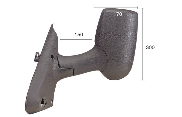 Retrovisor izquierdo eléctrico, térmico Largo FORD TRANSIT  pour FORD TRANSIT Retrovisor izquierdo eléctrico, térmico Largo FORD TRANSIT  pour FORD TRANSIT