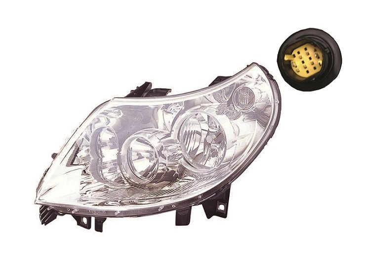 Faro izquierdo H1+H7 (hasta 2010)