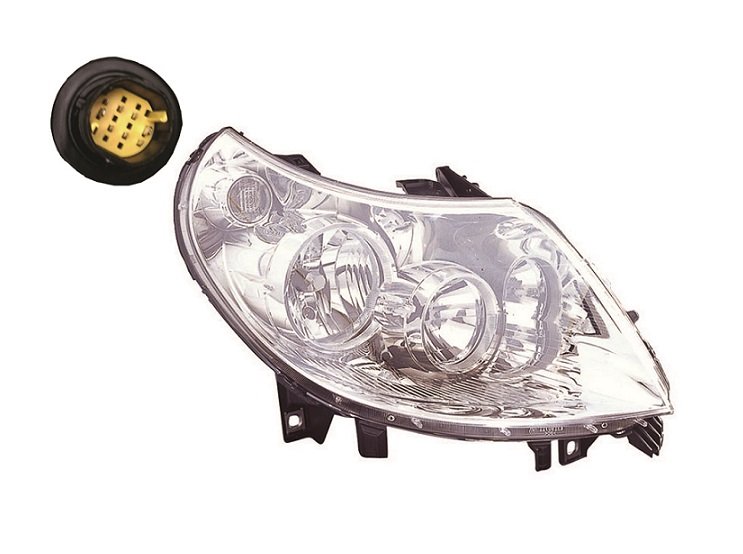 Faro derecho H1+H7 (Hasta 2010)