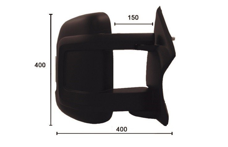 Acceder a la pieza Retrovisor manual derecho, convexo, con intermitente (16W) (2 pines) (medio)
