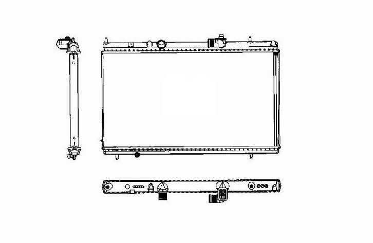 Radiador 3.0L V6 LANCIA PHEDRA  pour LANCIA PHEDRA Radiador 3.0L V6 LANCIA PHEDRA  pour LANCIA PHEDRA