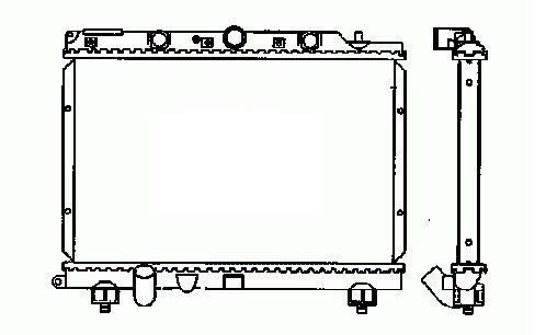 Acceder a la pieza Radiador 2,0L D/DT CLIM 509x320x32